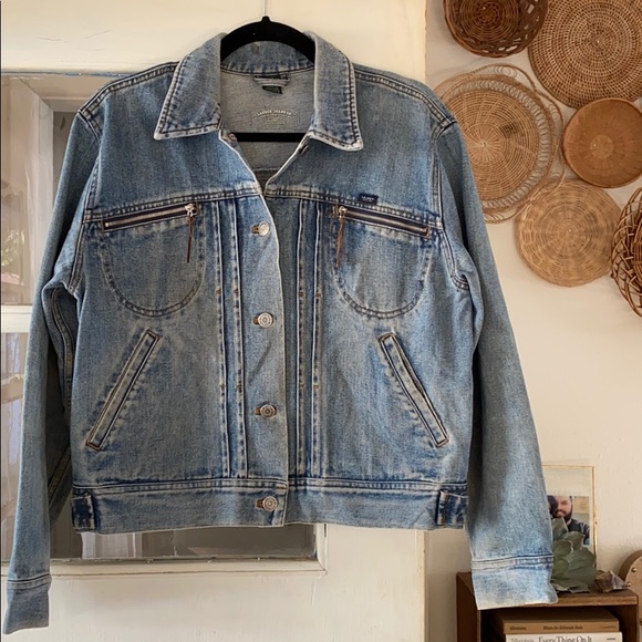 Lauren Ralph Lauren Jackets & Blazers - Ralph Lauren vintage denim jean jacket with zipper